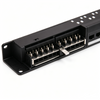 24 Port CAT6A Tool-less Patch Panel With Cable Management Bracket