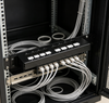 12 Port Wall Mount Keystone Patch Panel Bracket, 10 Inch Empty Keystone Frame