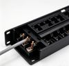32 Port Voice Patch Panel 19 Inch Rack Mount RJ11 Telephone Patch Panel