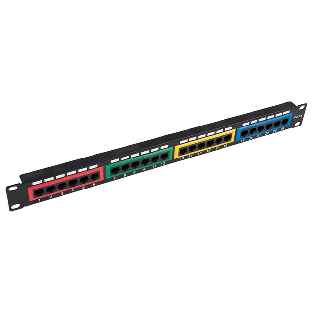 Cat3 RJ11 Voice Telephone Patch Panel 19 Inch Rack Mount Patch Panel