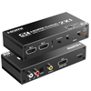 HDMI 2.0b Switch 2x1 4K@120Hz with Audio Extractor & ARC