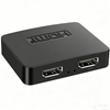 1x2 HDMI 2.0 Splitter 4K60Hz RGB for Dual Monitors with HDCP 2.2