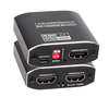 1x2 HDMI 2.0b Splitter 4K60Hz with EDID And Scaler for Dual Monitors