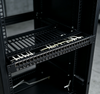 24 Port Blank Shielded Patch Panel 1U 19 Inch Empty Modular Patch Panel with Cable Manager Ground Wire