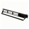 19 Inch 1U 24 Port Cat6A UTP Patch Panel PP6-07-C6A Rack Mount RJ45 Ethernet Patch Panel