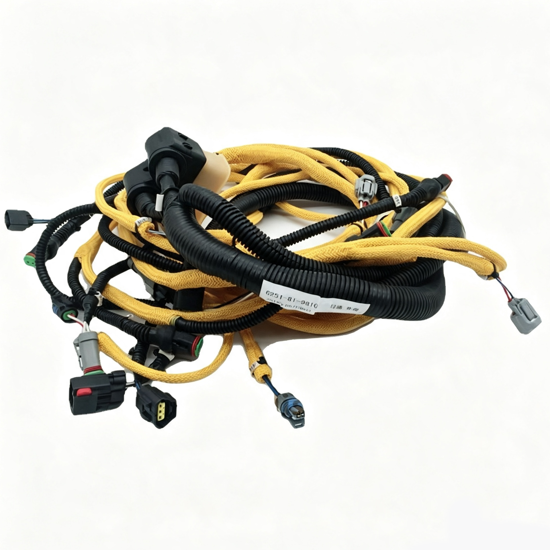 PC400-8 Excavator Engine Wiring Harness 6251-81-9810 Engine Cable Assembly For Komatsu Excavator