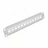 10 Inch 1U 12 Port Cat6 Blank Keystone Patch Panel Unloaded Network Patch Panel