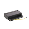 6 Port Shielded Mini Desktop Patch Panel Empty Wall Mount 6 Ports STP Patch Box