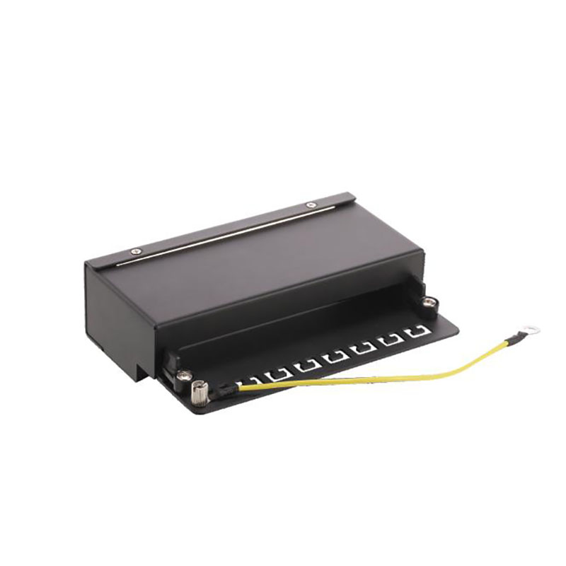 6 Port Shielded Mini Desktop Patch Panel Empty Wall Mount 6 Ports STP Patch Box