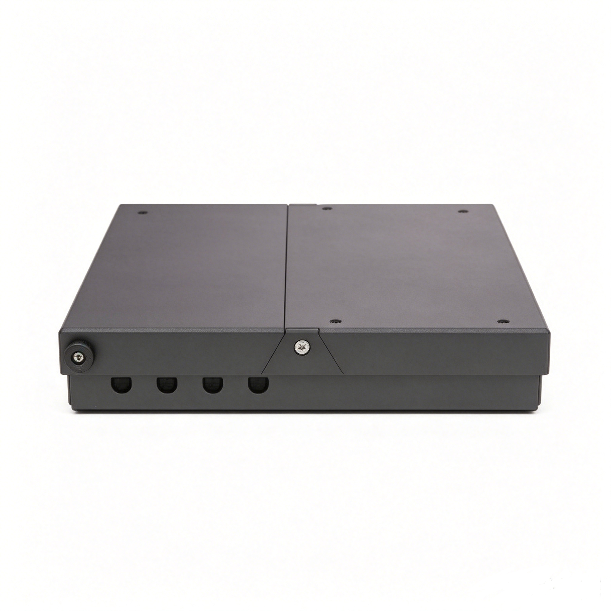 6 Port Flip Top Fiber Optic Terminal Box Desktop Wall Mount Optical Fiber Distribution Box