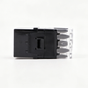 Cat6 RJ45 Ethernet Module, 180 Degree Unshielded Keystone Jack