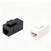 Cat6 Keystone Jack, 180 Degree Unshielded Straight-Through RJ45 Module