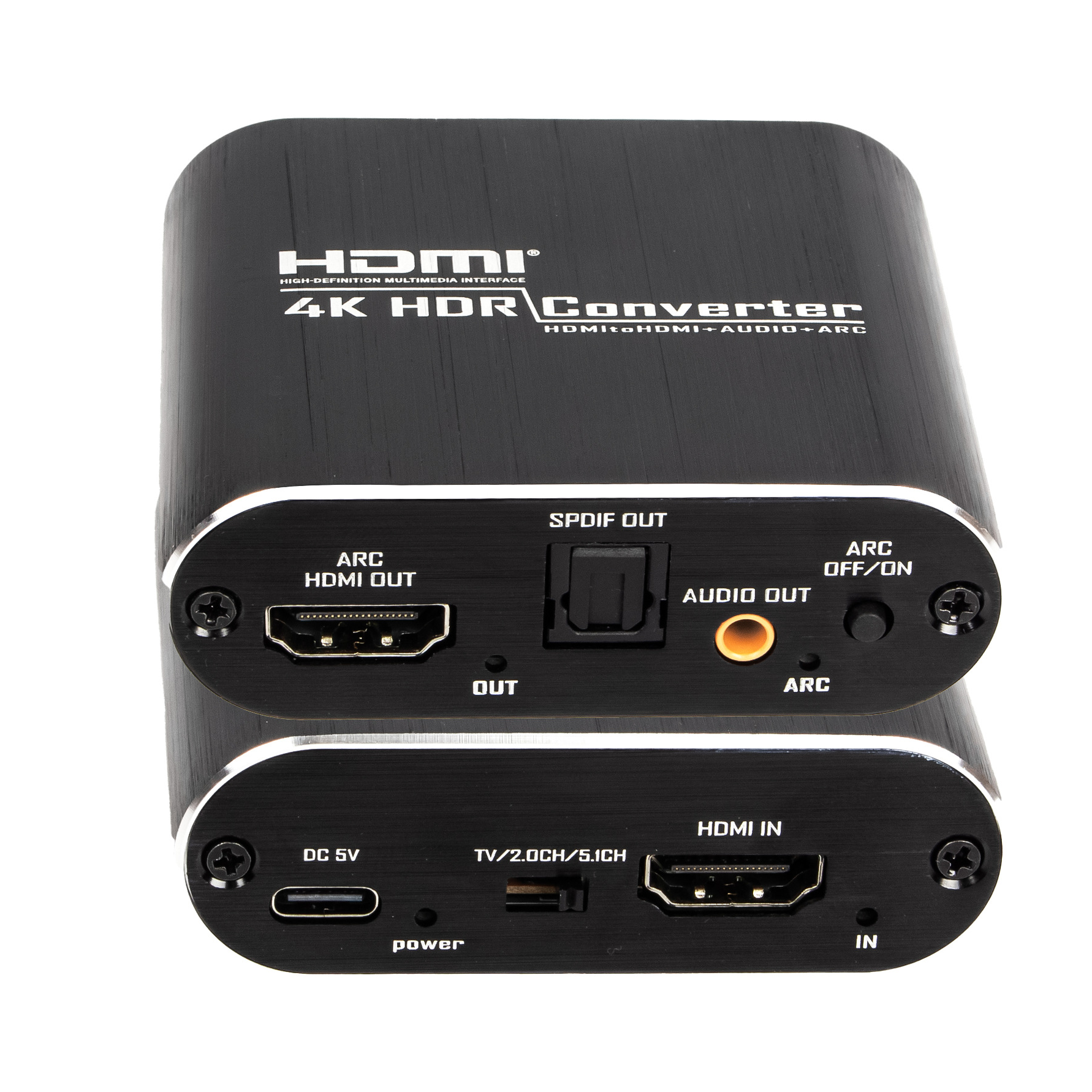 HDMI Audio Extractor with ARC 4K60Hz Optical 3.5mm To RCA