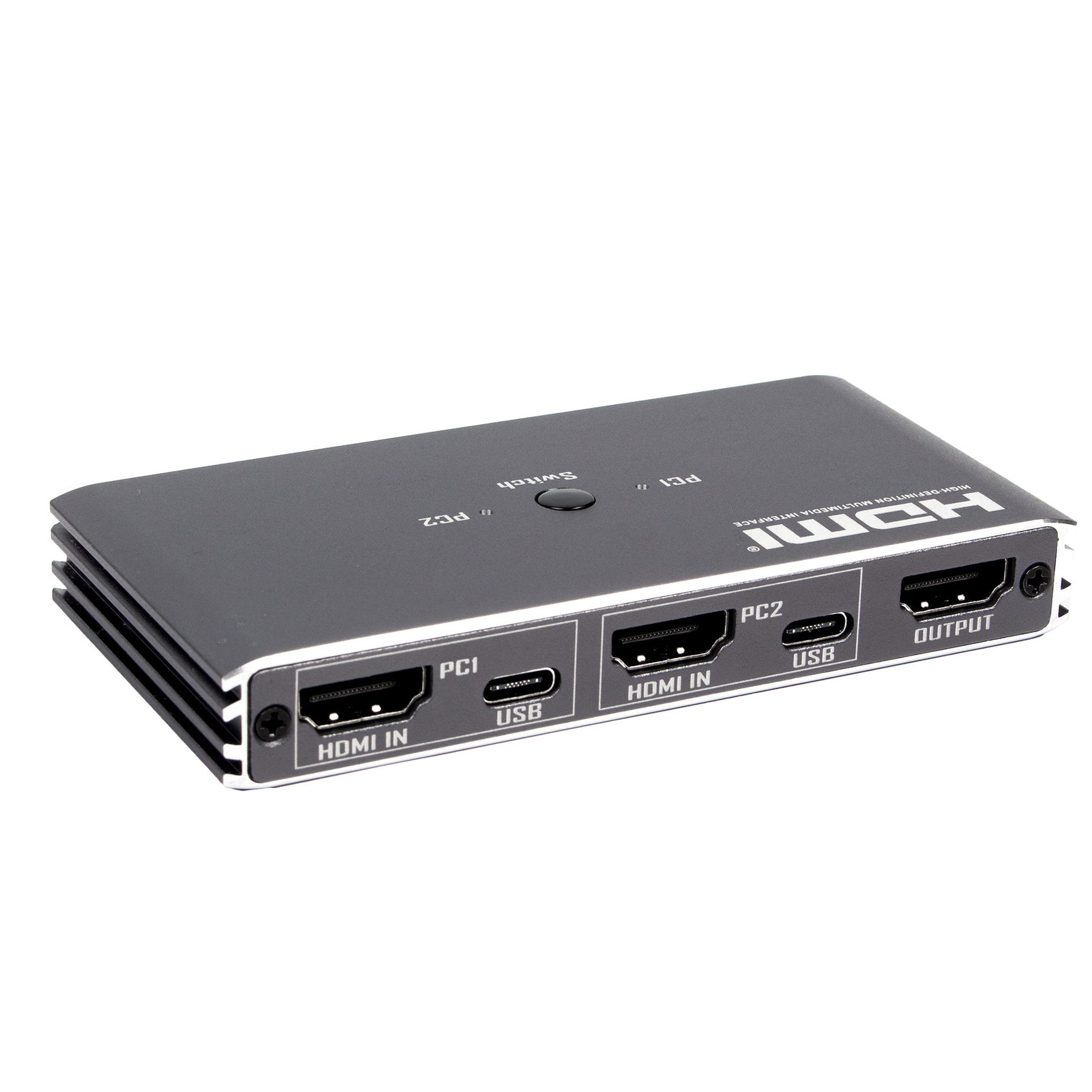 2 Port HDMI KVM Switch 4K60Hz USB 2.0