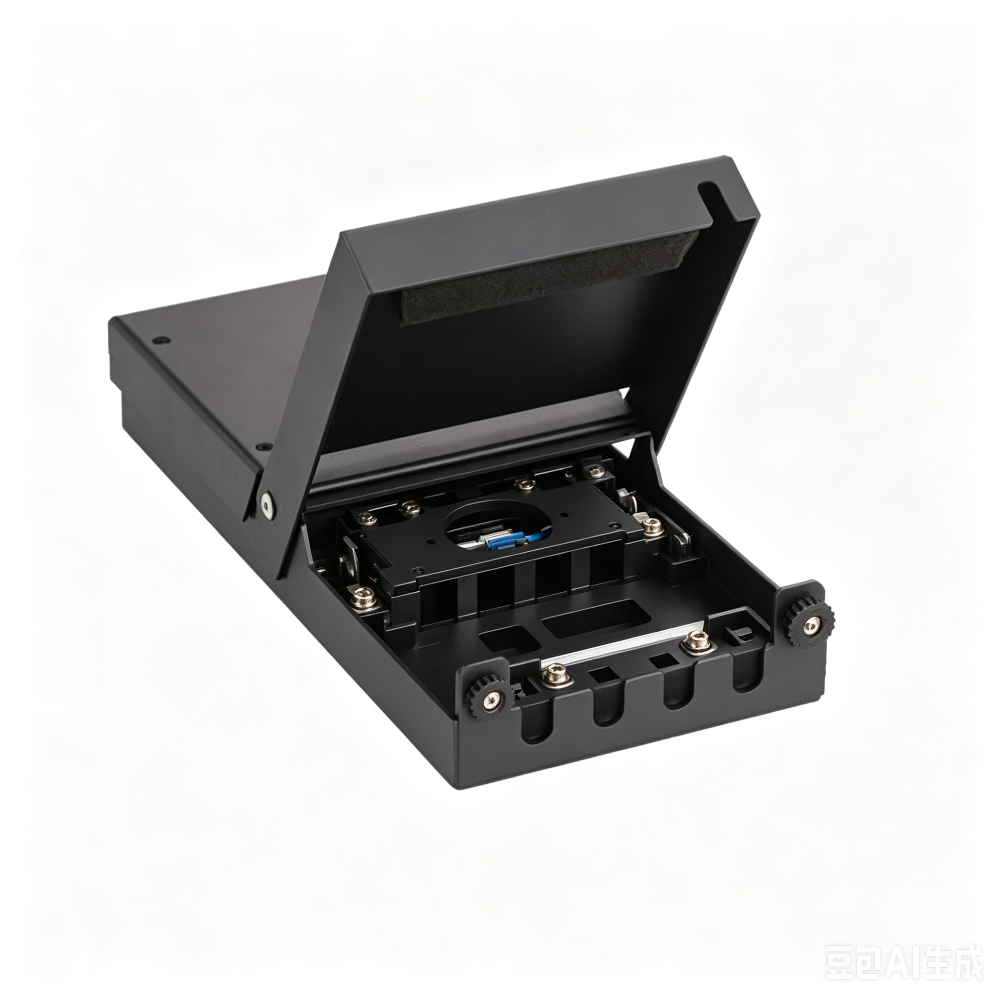 4 Port Mini Fiber Optic Terminal Box Wall Mount Fiber Patch Box