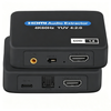 HDMI Audio Extractor 4K 30Hz, Optical SPDIF + 3.5mm Stereo Output