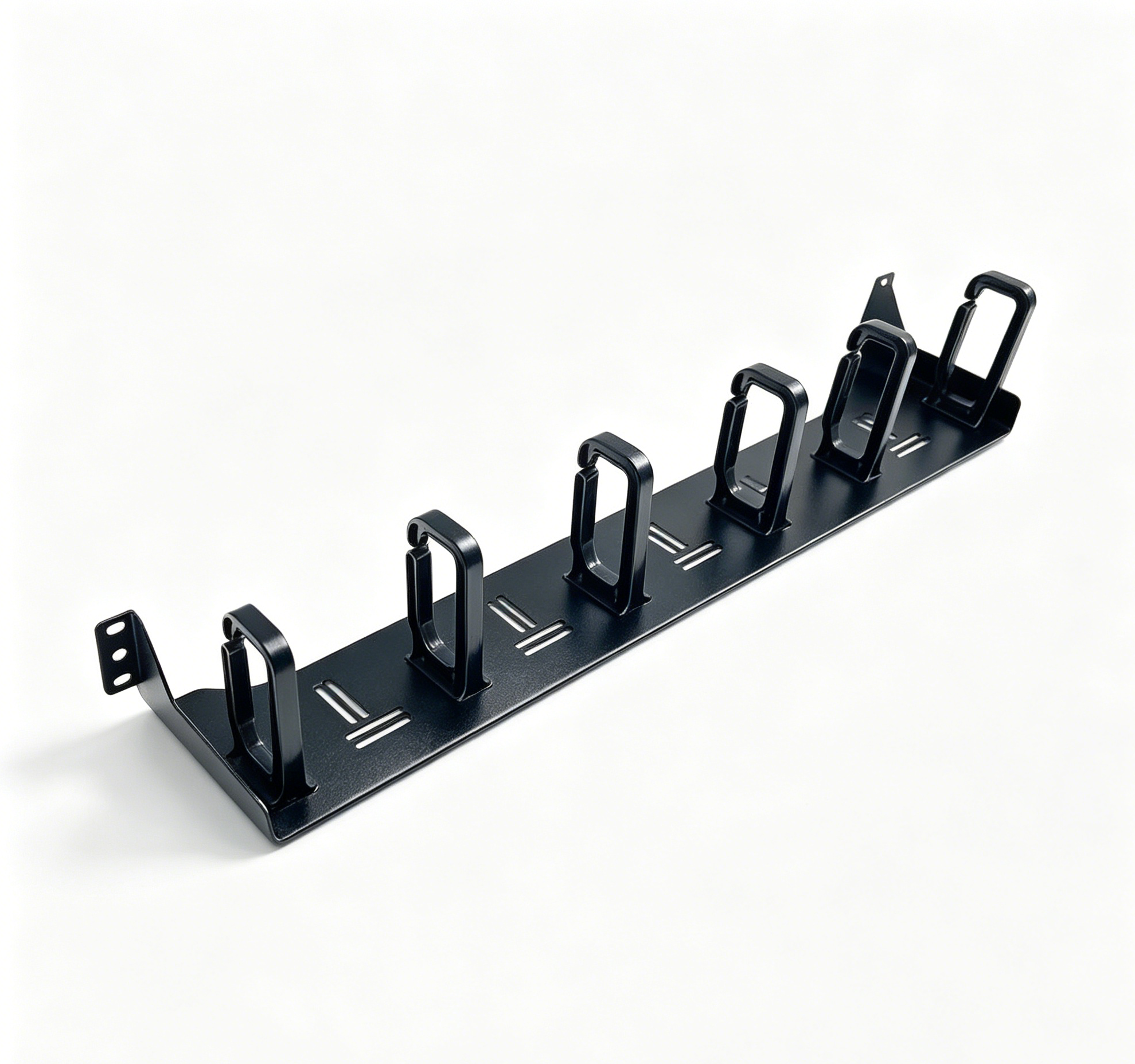 0U D Ring Cable Manager For 19 Inch Server Cabinet