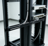 1U Horizontal Cable Organizer 19 Inch Server Rack Wire Management Bar