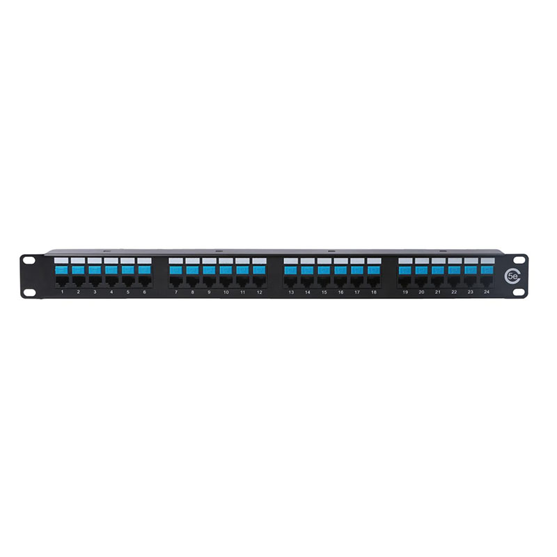 4 Port CAT6 Patch Panel 1U Rack Mount
