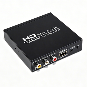 HDMI To RCA Converter, 4K HDMI To Composite AV Adapter with L/R Stereo Output