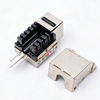 Shielded 90 Degree Keystone Jack, Cat6 RJ45 Ethernet Module