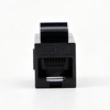 Cat6 Keystone Jack, 180 Degree Unshielded Straight-Through RJ45 Module