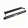 24 Port CAT6 Blank Patch Panel 1U 19 Inch Modular Empty Patch Panel with Cable Management Bracket