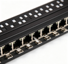 24 Port CAT6A Tool-less Patch Panel With Cable Management Bracket