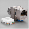 CAT8 Keystone Jack Tool-Free, Shielded 40G Ethernet Module 