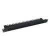 1U Rack Cable Brush Panel 19 Inch Server Cabinet Wire Management Brush Strip