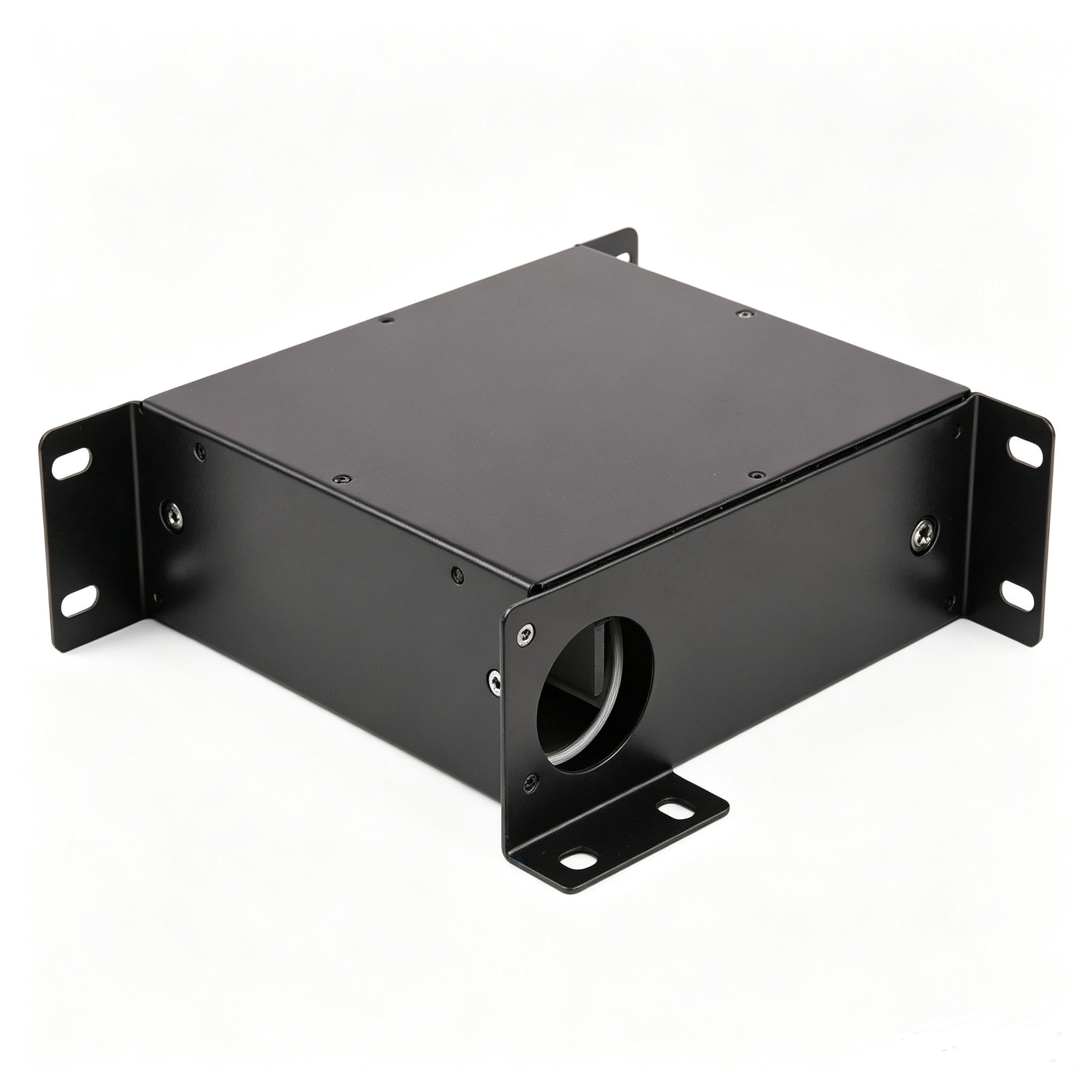 12 Port Wall Mount Keystone Patch Panel Bracket, 10 Inch Empty Keystone Frame