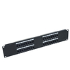 32 Port Voice Patch Panel 19 Inch Rack Mount RJ11 Telephone Patch Panel