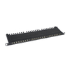 24 Port 1U Rack Mount BNC Patch Panel 75Ohm Coaxial BNC Distribution Panel for CCTV SDI Video