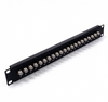 12 Port 1U Rack Mount BNC Patch Panel Coaxial Video Distribution Frame CCTV CATV RF Signal Transfer