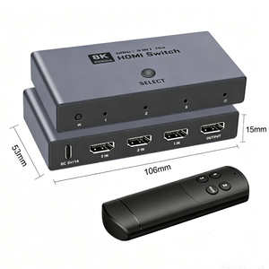 HDMI 2.1 Switcher 3x1 8K@60Hz HDR with IR Remote And Auto Detection
