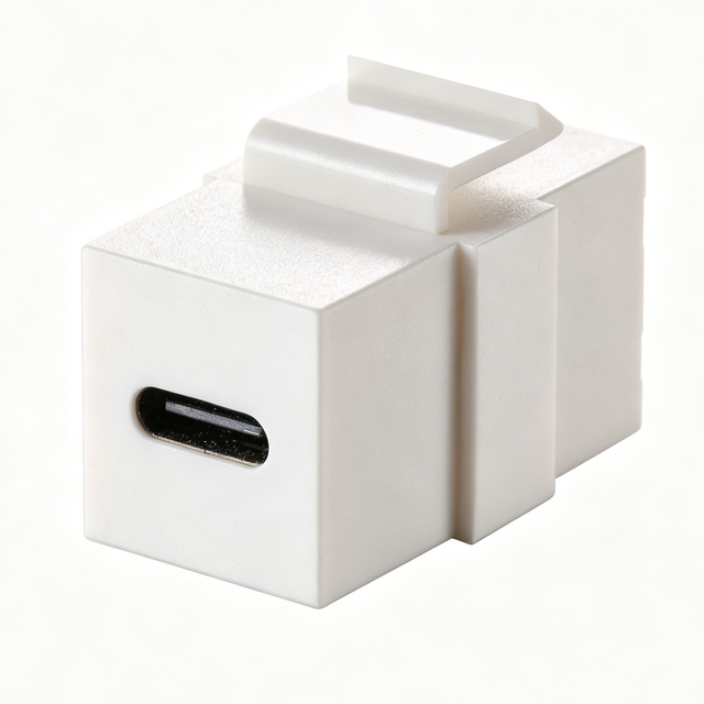 USB C Keystone Coupler, Type-C Female To Female Inline Adapter