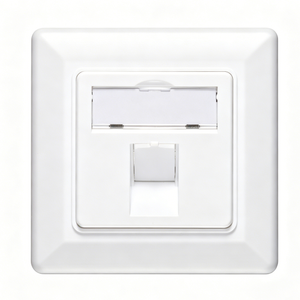 80mm Type Single Port Blank Faceplate, European Style Faceplate / German Style Zinc Alloy Faceplate