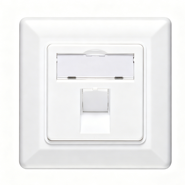 80mm Type Single Port Blank Faceplate, European Style Faceplate / German Style Zinc Alloy Faceplate